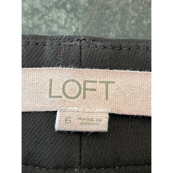 LOFT black "The Sutton Skinny" pant size 6 - Picture 3 of 9